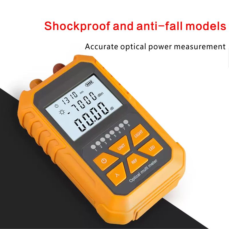 Y3 4 In 1 Mini Fiber Optic Multimeter 15km visual fault locator wish Network Cable Tester Multifunction Optical Power Meter