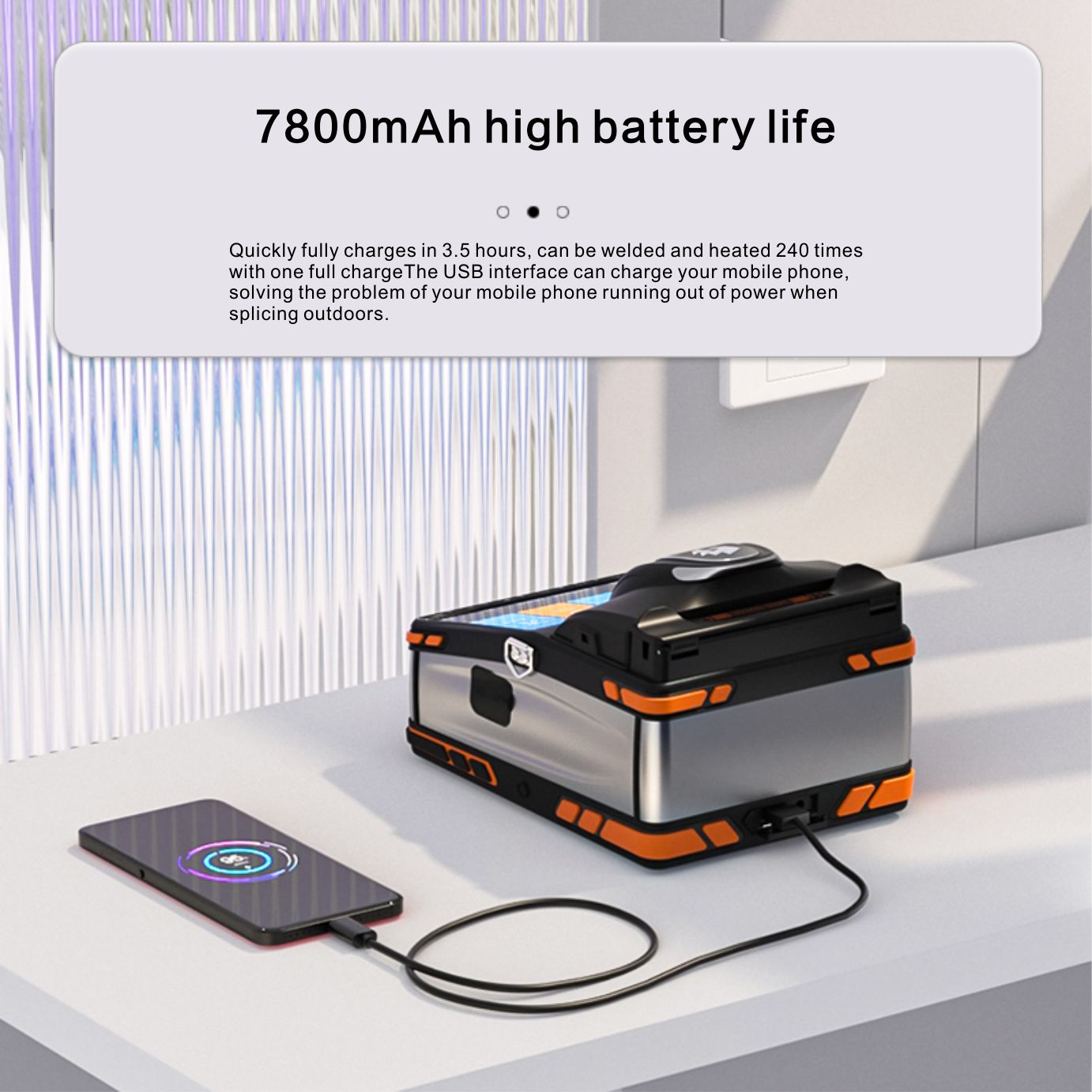 2024 Ftth optical fiber Fusion Splicer built-in VFL OPM 6 Motor K5 splicer fiber optic equipment soudeuse optique ftth