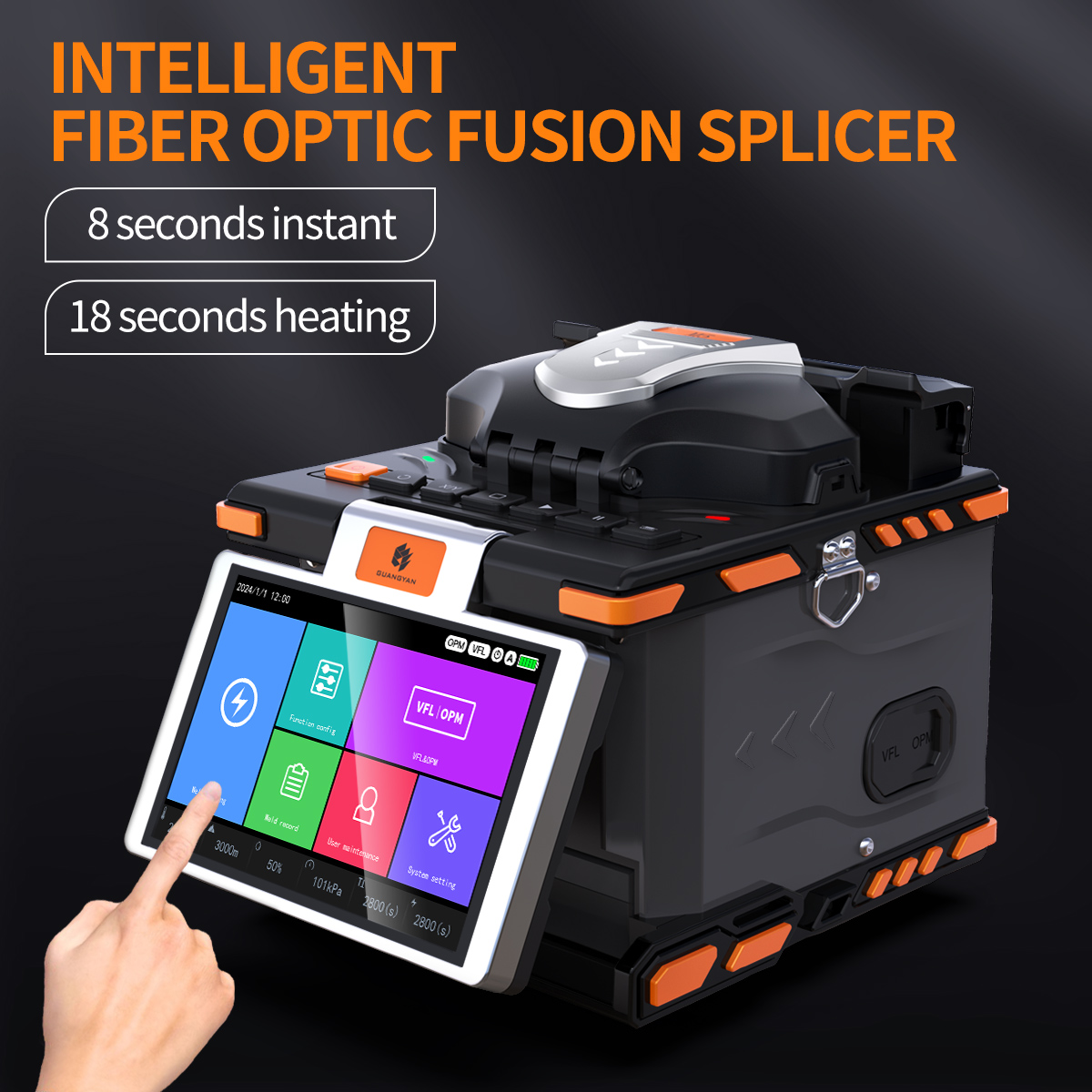 M5 Fiber Optic Machine high efficiency Automatic Cable Splitter fusion splicer optical splicing tool
