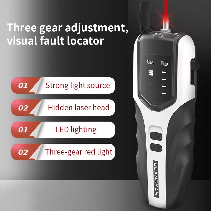 B4-20 Portable Optical fiber laser pen FTTH VFL fiber optic equipment 20mw Rechargeable20KM visual fault locator