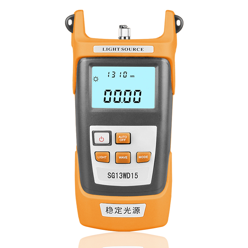 High-precision Handheld Optical Light Source Fiber Optical Laser Test Fiber Links Rechargeable Fibre Optic Light Sources