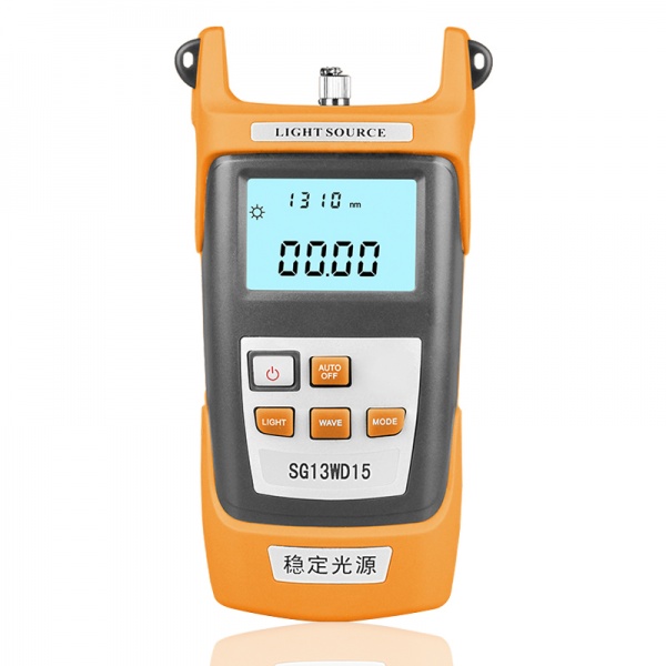 High-precision Handheld Optical Light Source Fiber Optical Laser Test Fiber Links Rechargeable Fibre Optic Light Sources