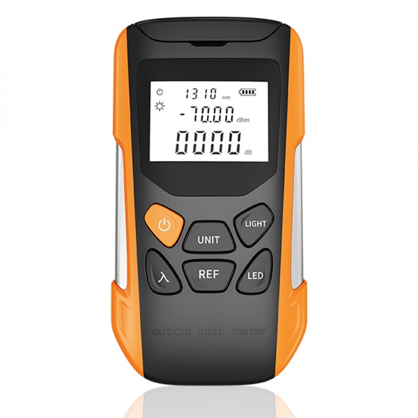 Hot sale FTTH Portable optical fiber OPM All-in-one GUANGYAN G9-D15 optical power meter with VFL 10MW
