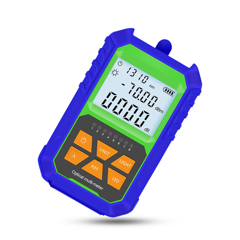 Hot Sale Handheld Mini Optical Power Meter G5-D Network Fiber Optic Cable tester Multimeters OPM fiber optic power meter