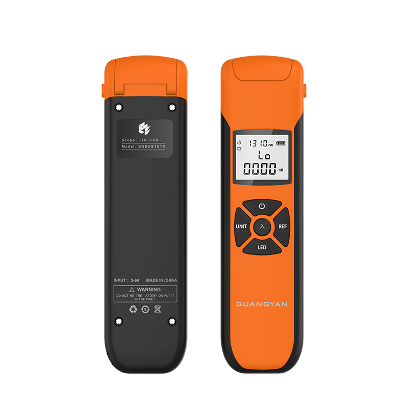 GUANGYAN G1050 OPM Mini fiber optic tester -50~+26dbm Fiber Optic Power Meter FTTH 5G optical power meter